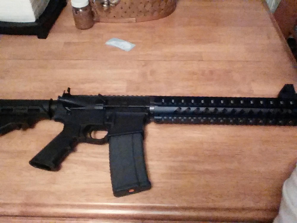 Aim Sports Free-Float Rifle Quad Rail V3 - Black - Customer Photo From Carol Richards