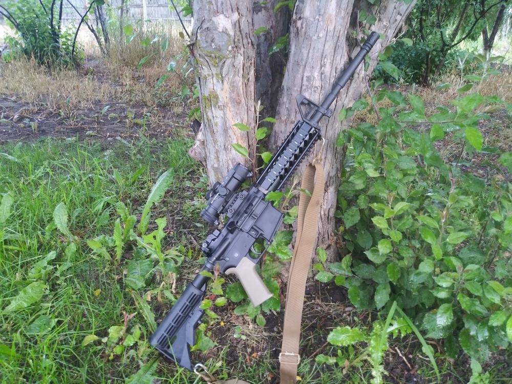 Aim Sports Free-Float Carbine Quad Rail V3 - Black - Customer Photo From Isaiah L.