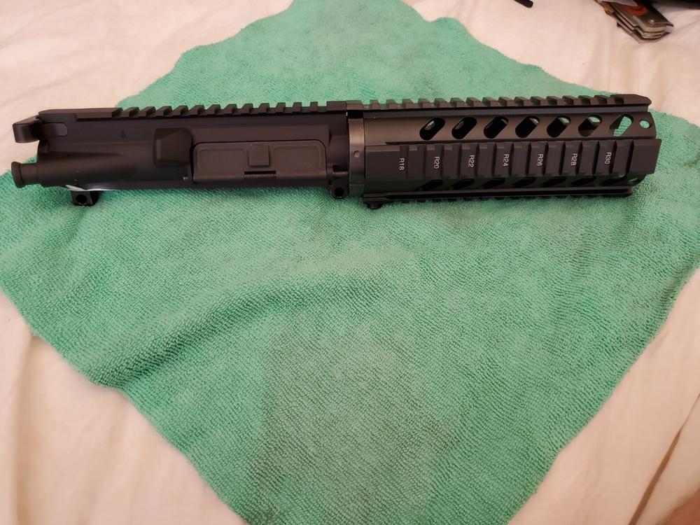 Aim Sports Free-Float Carbine Quad Rail V3 - Black - Customer Photo From mike vida