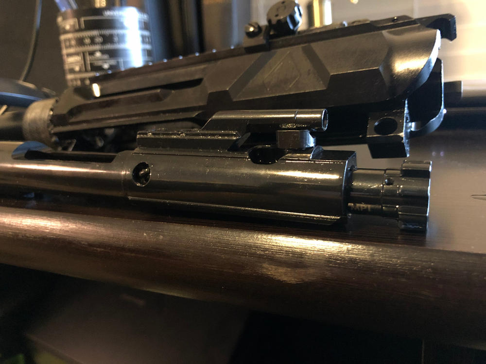 NBS .223/5.56/300BLK M16 Profile Left-Handed Bolt Carrier Group – Black Nitride - Customer Photo From John Jacobs