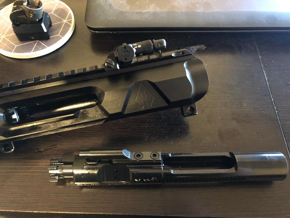 NBS .223/5.56/300BLK M16 Profile Left-Handed Bolt Carrier Group – Black Nitride - Customer Photo From John Jacobs