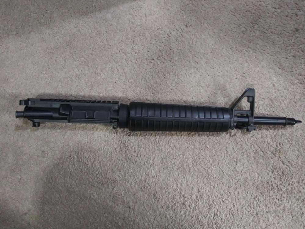 Ballistic Advantage 14.5" 5.56 Government Profile Midlength AR-15 Barrel, Modern Series w/ FSB, Triangle Handguard Cap and Delta Ring Assembly - Customer Photo From James Morgan