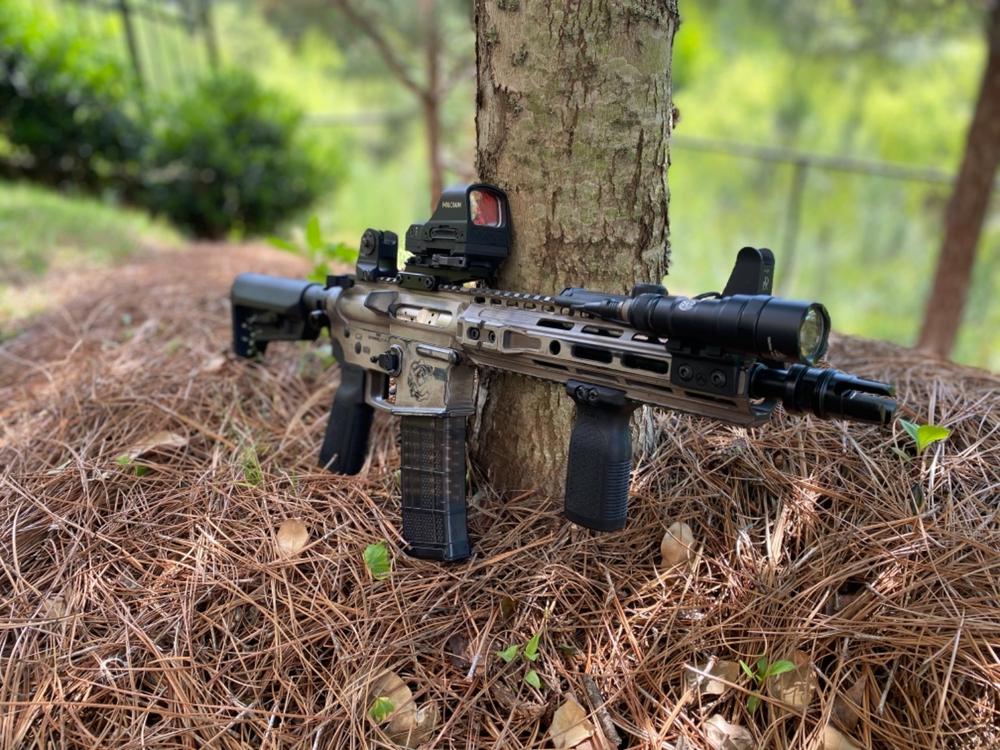 Griffin Armament Taper Mount Minimalist Flash Suppressor - 5.56 - Customer Photo From John Chan