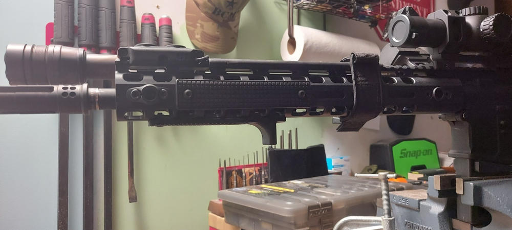 Griffin Armament Low Pro Rigid M-LOK Rail - 13.5" - Customer Photo From Joshua Provost