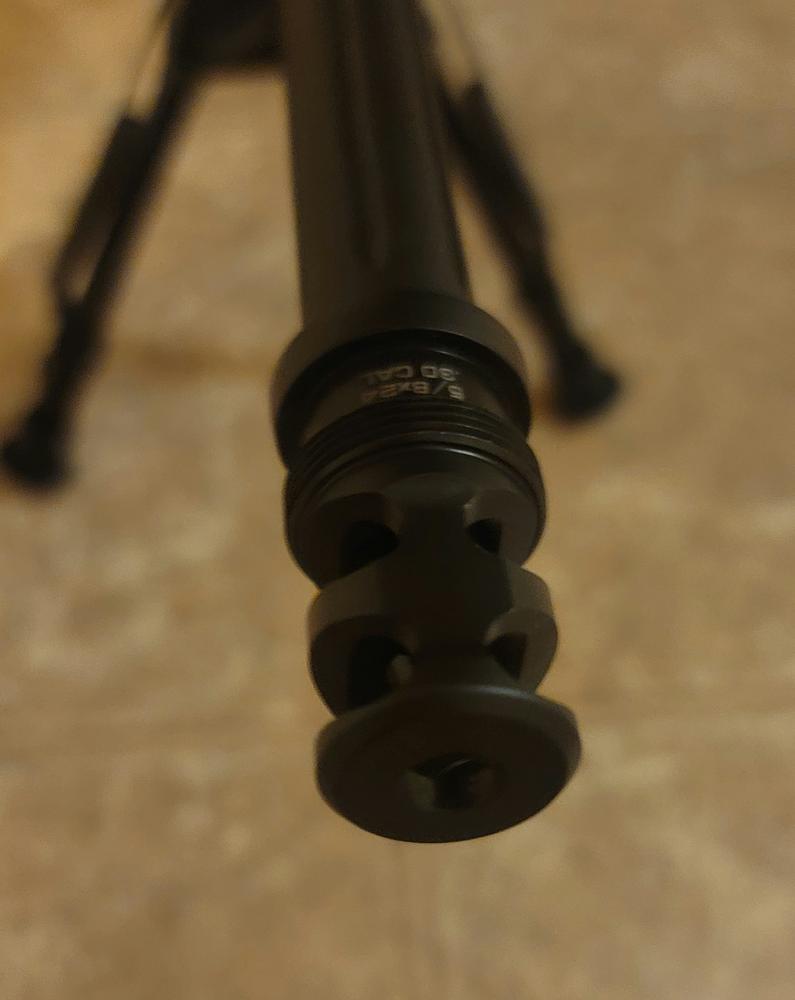 Griffin Armament 2-Port Muzzle Brake - Customer Photo From Brandon