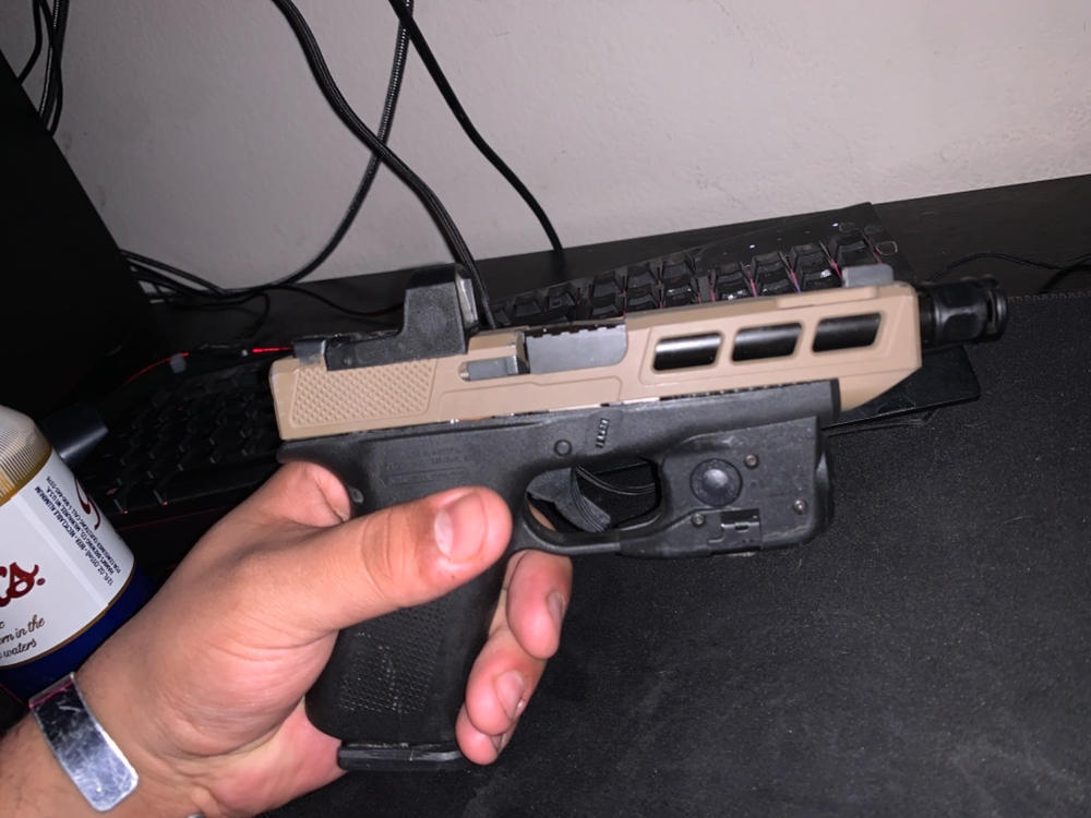 Griffin Armament Glock G48 Advanced Threaded Match Barrel with Micro Carry Comp - Customer Photo From Marcus Hennes