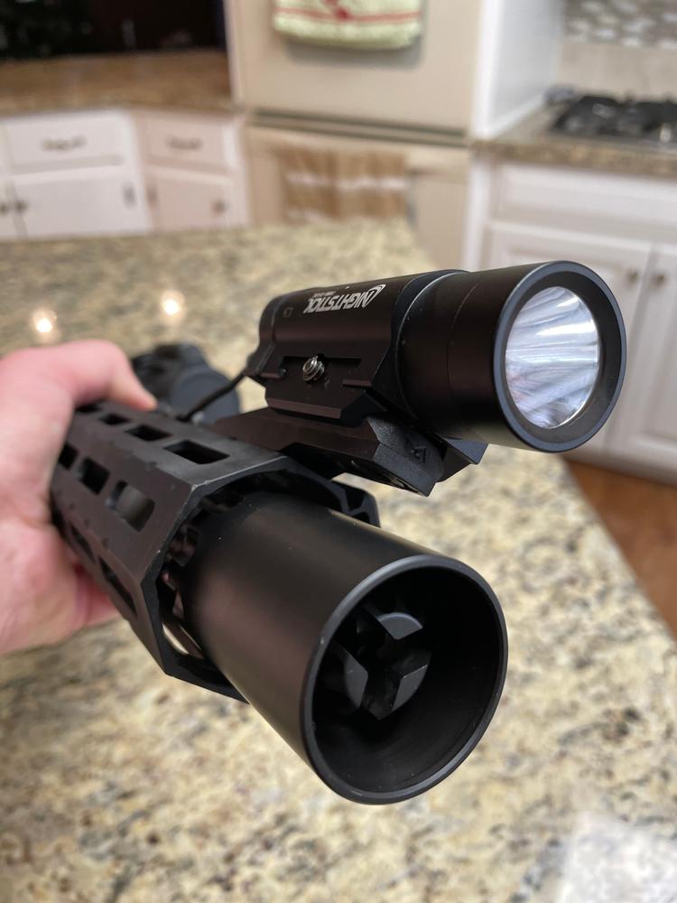 Griffin Armament Taper Mount Blast Shield - Customer Photo From Ryan Bullard