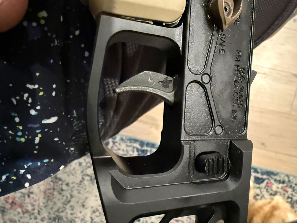 CMC Single Stage Combat Curved Hybrid Drop-In Trigger - 3.5lb - Customer Photo From Chase Pritchard