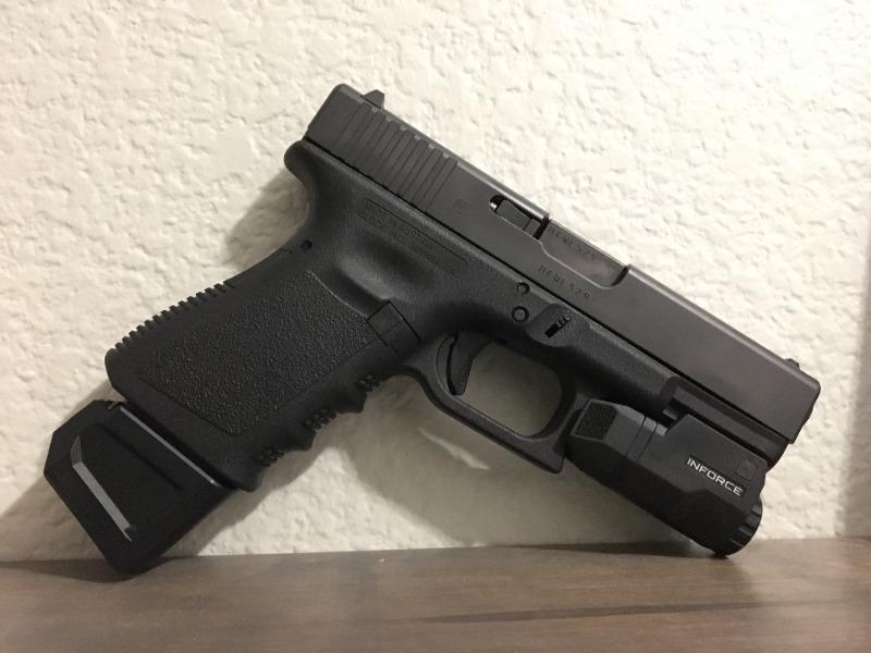 Strike Industries Glock 19 Magazine Plate - Customer Photo From Anthony Crispin