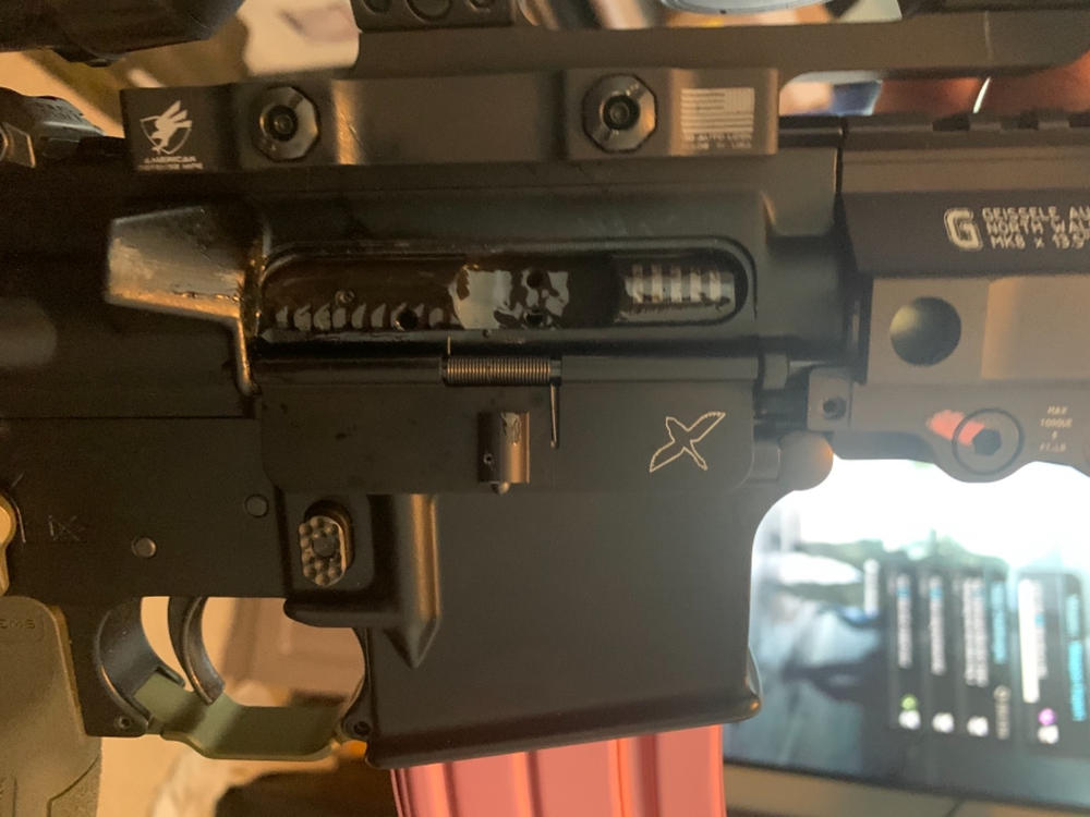 Forward Controls Design EPC AR-15 Billet Dust Cover - Black, Twin Dimple - Customer Photo From Anthony Richardson