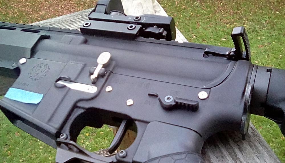 NBS AR-15 Nickel Plated Bolt Catch - Customer Photo From Eric 