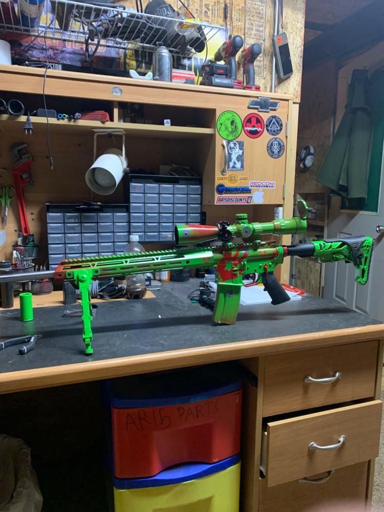 Stainless Steel Gas Tube - Rifle Length - Customer Photo From Calvin K.