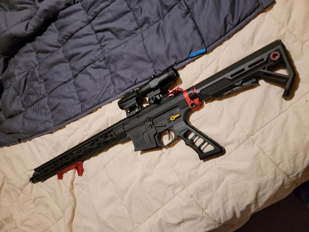 Ballistic Advantage 17.7" 5.56 BA Hanson (3-Gun) Midlength Performance Series Barrel w/ Pinned Lo Pro Gas Block - Customer Photo From Cecil S.