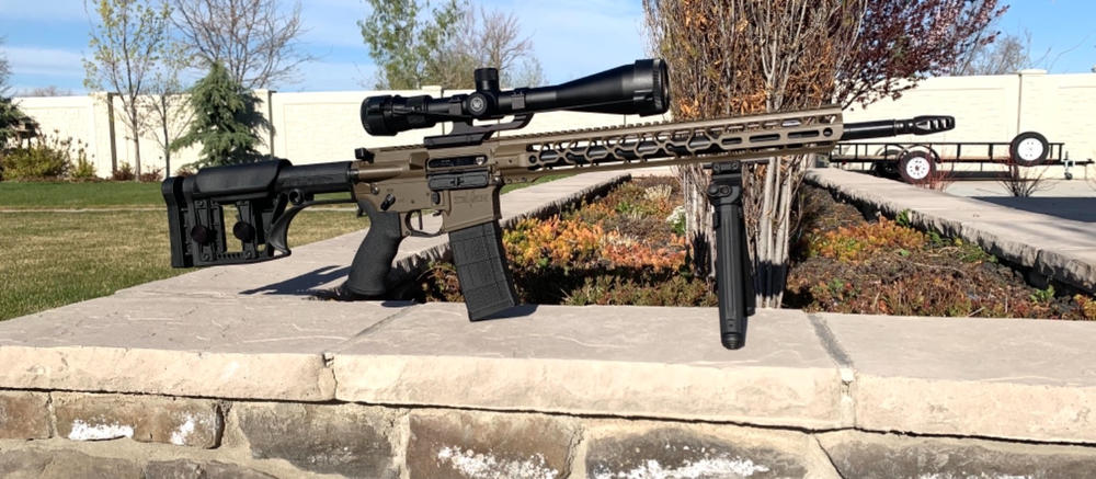 Ballistic Advantage 18" 5.56 SPR Rifle Length Modern Series Barrel w/ Ops 12 - Customer Photo From Brandon Christensen