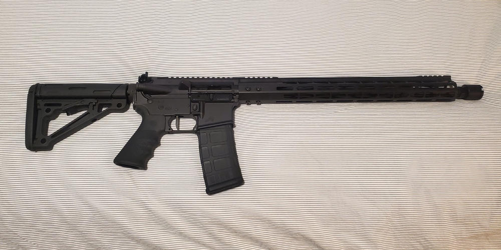 Ballistic Advantage 18" 5.56 SPR Rifle Length Modern Series Barrel w/ Ops 12 - Customer Photo From Joshua Schrold