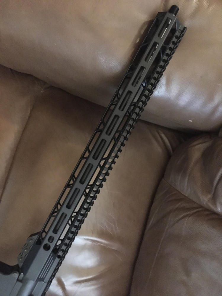 Ballistic Advantage 18" 5.56 SPR Rifle Length Modern Series Barrel w/ Ops 12 - Customer Photo From Kevin Clower