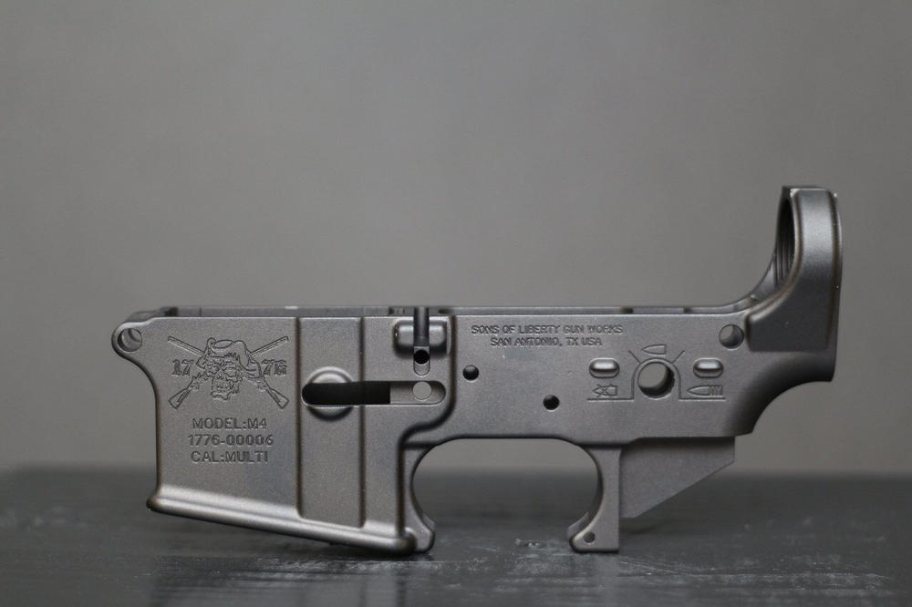 Sons Of Liberty Gun Works AR-15 Stripped Lower Receiver - Angry Patriot - Customer Photo From James Finley