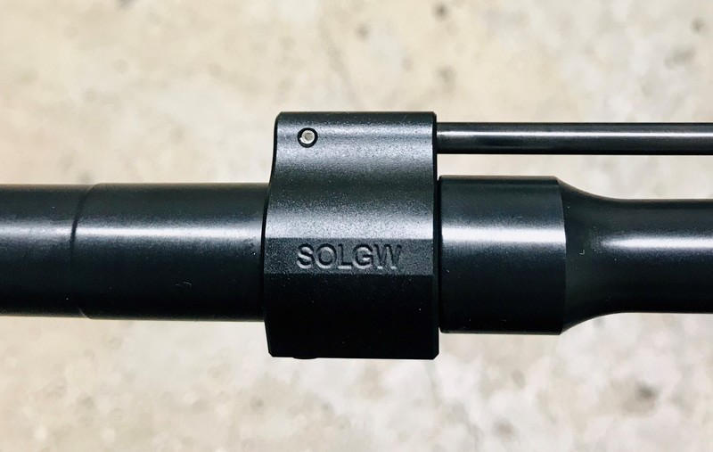 Sons Of Liberty Gun Works Low Profile Gas Block Nitride - .750 - Customer Photo From Esteban Godinez