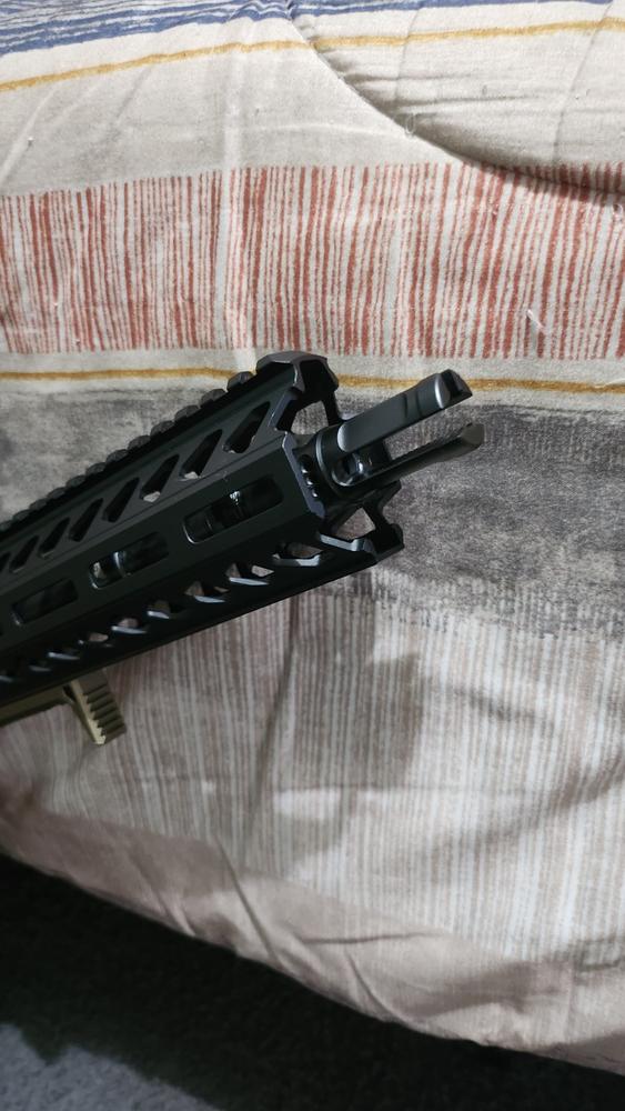 Sons Of Liberty Gun Works NOX Deadair Sandman Keymount Flash Hider - 1/2x28 - Customer Photo From Anthony Reed