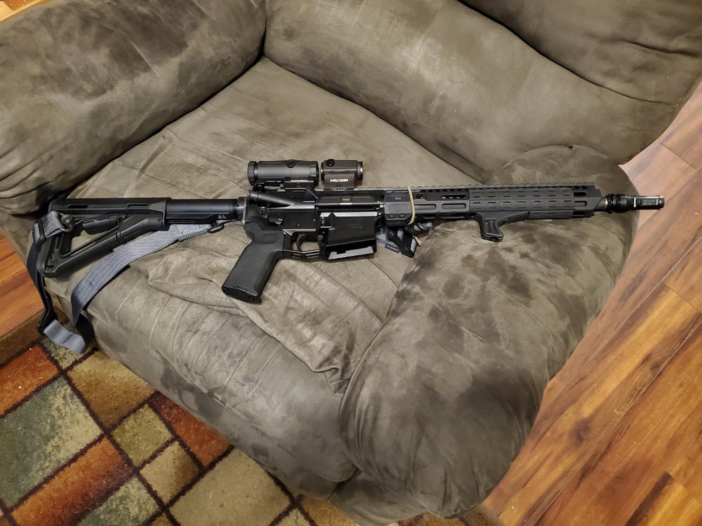 Sons Of Liberty Gun Works NOX Deadair Sandman Keymount Flash Hider - 1/2x28 - Customer Photo From Hafez Alabi