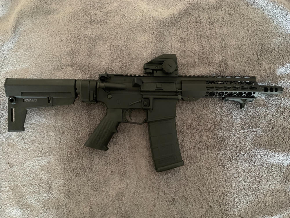 Ballistic Advantage 7.5" 5.56 Pistol Length Nitride Modern Series Barrel - Customer Photo From Carlos Rodriguez