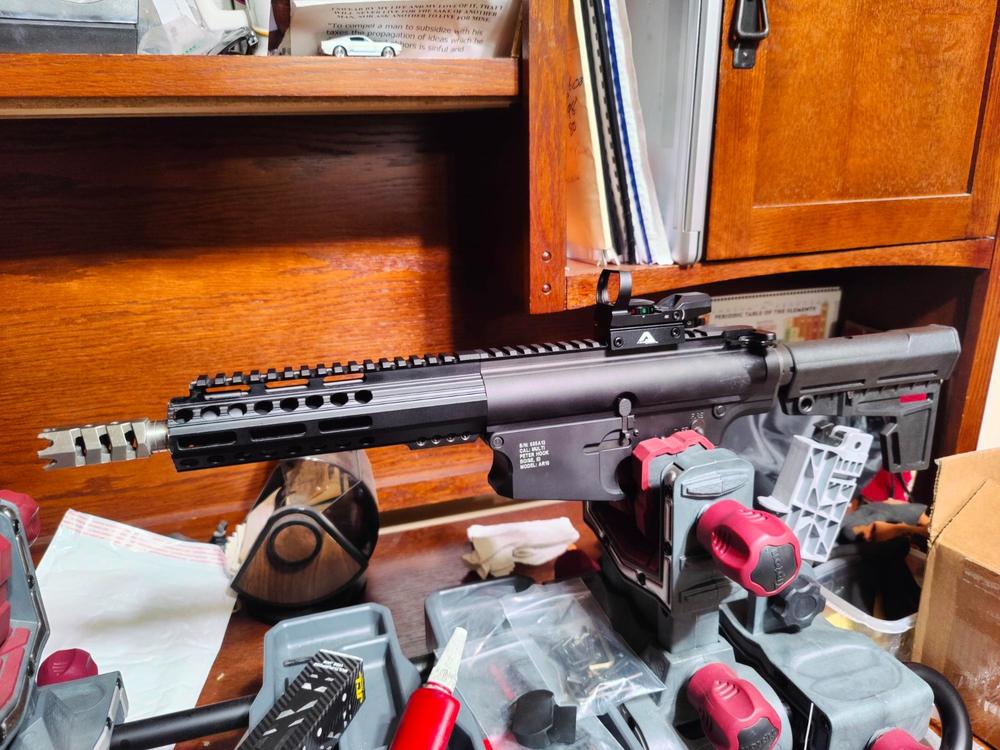 Aim Sports 1X34MM DUAL ILL. W/4 DIFFERENT RETICLES/WARFARE EDITION - Customer Photo From Michael Langlois