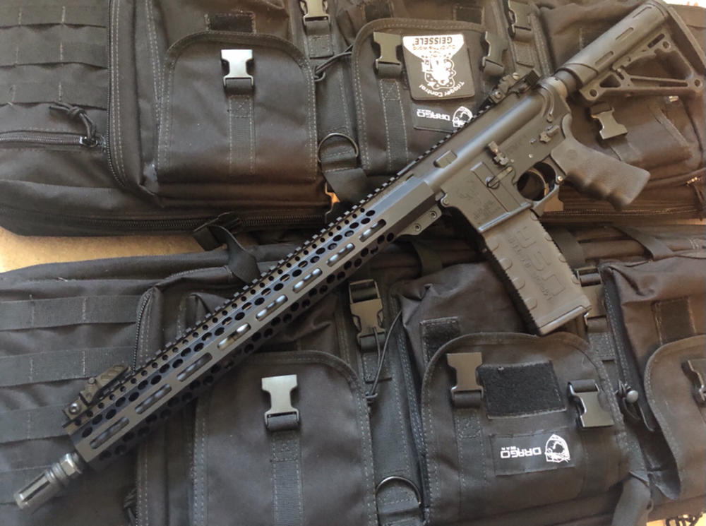 NBS 16" 5.56 NATO 1:7 Mid-Length Lightweight Barrel - Black Nitride - Customer Photo From Adam Harris