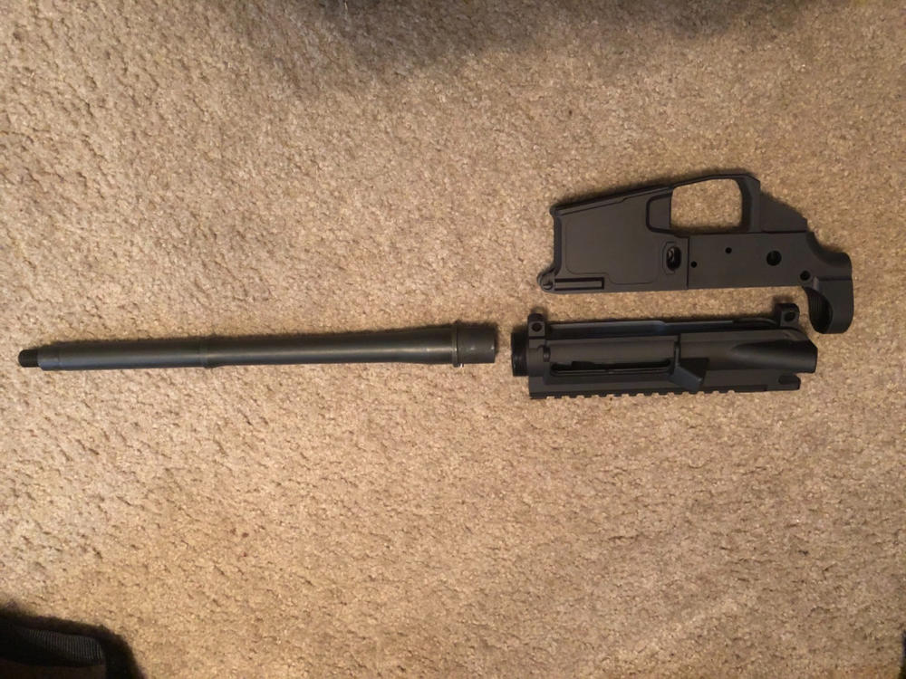 Bootleg Inc. 12.5″ 5.56 NATO 1:7 Twist Black Nitride Carbine Barrel - Customer Photo From thomas hall