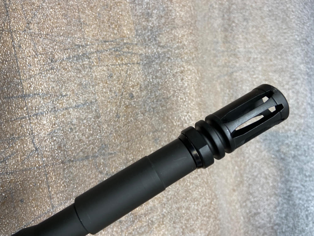 BCM A2X FLASH HIDER - 1/2X28 - Customer Photo From Thomas Griffith