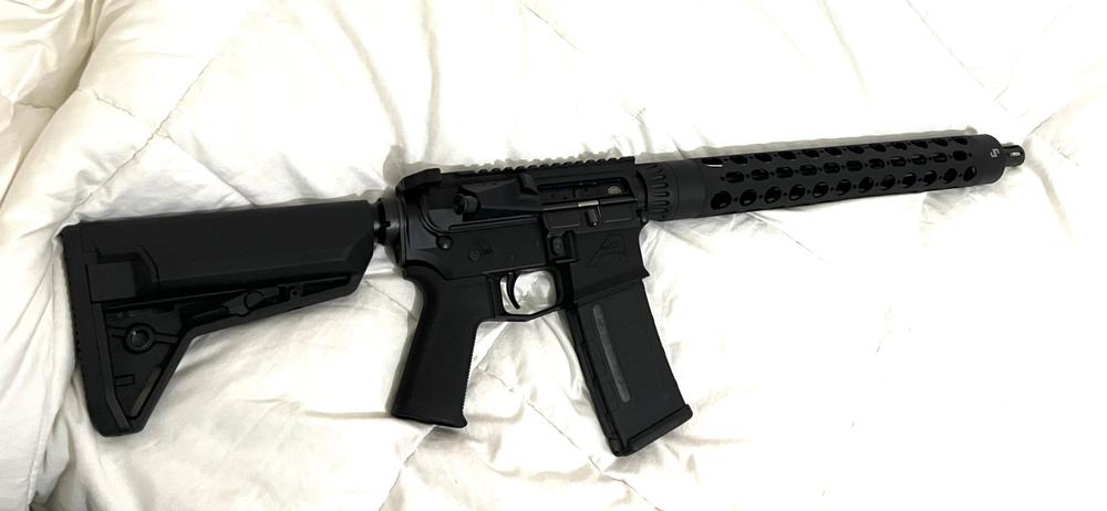 JP Enterprises AR-15 MK 3 Rapid Configuration Free Float Tube Handguard - Customer Photo From David C. 