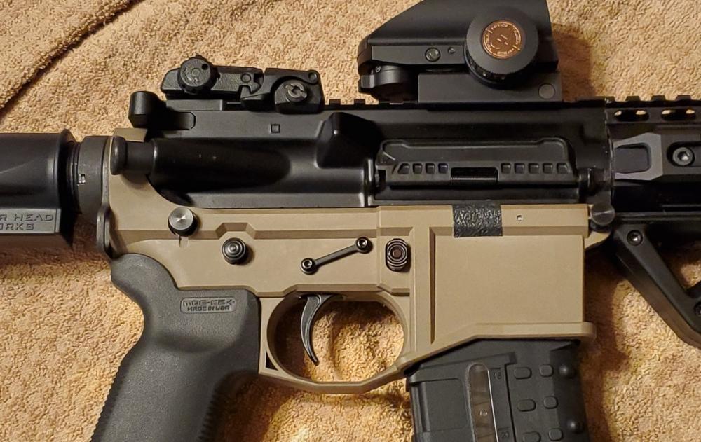 Strike Industries AR-15 5.56/.223 PolyFlex Dust Cover - Customer Photo From Tony Madera