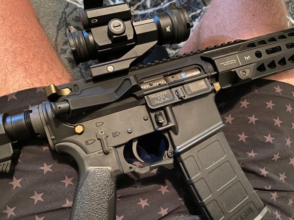 Strike Industries AR-15 5.56/.223 PolyFlex Trigger Guard - Customer Photo From Tyler Leone