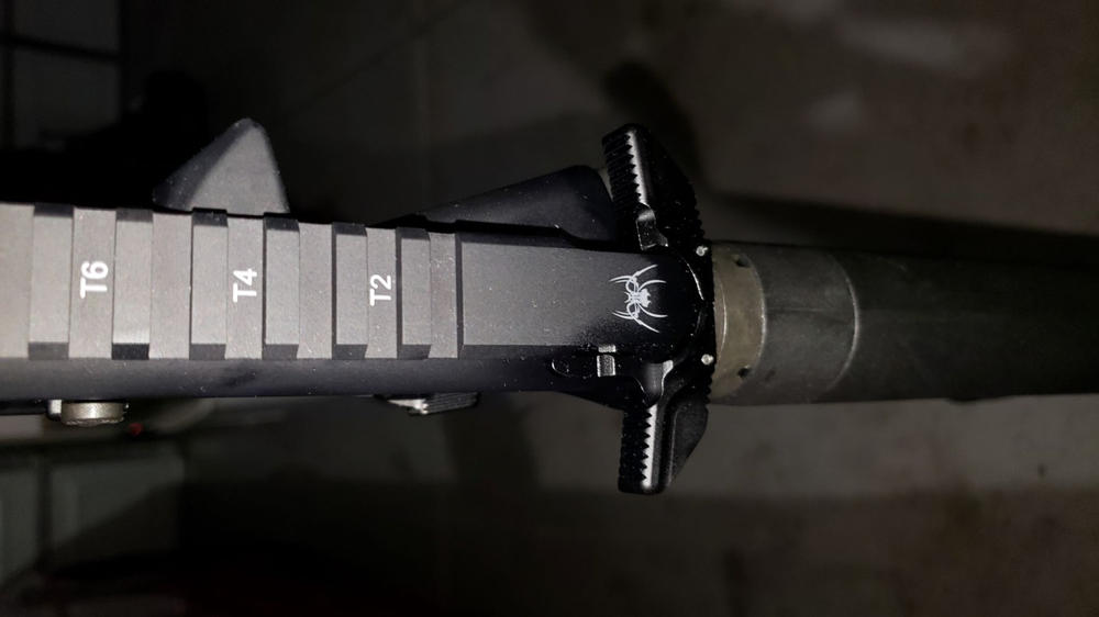 BCMGUNFIGHTER Ambidextrous Charging Handle (5.56mm/.223) Mod 3X3 - Customer Photo From Eliot Kaagan