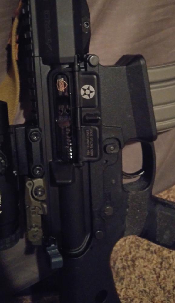 Rubber City Armory Blacknitride+ M16 Bolt Carrier Group - Customer Photo From Logan Wykstra