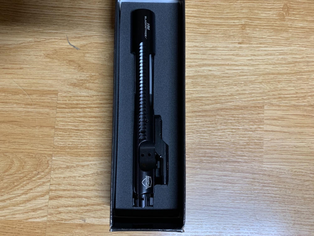 Rubber City Armory Blacknitride+ M16 Bolt Carrier Group w/ Adjustable Gas Key - Customer Photo From Eric Tran