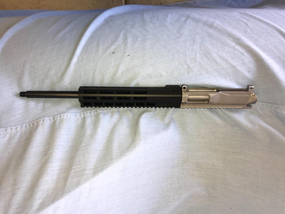 NBS 16" 9mm SOCOM QPQ Nitride Barrel - Customer Photo From Antonio Garcia