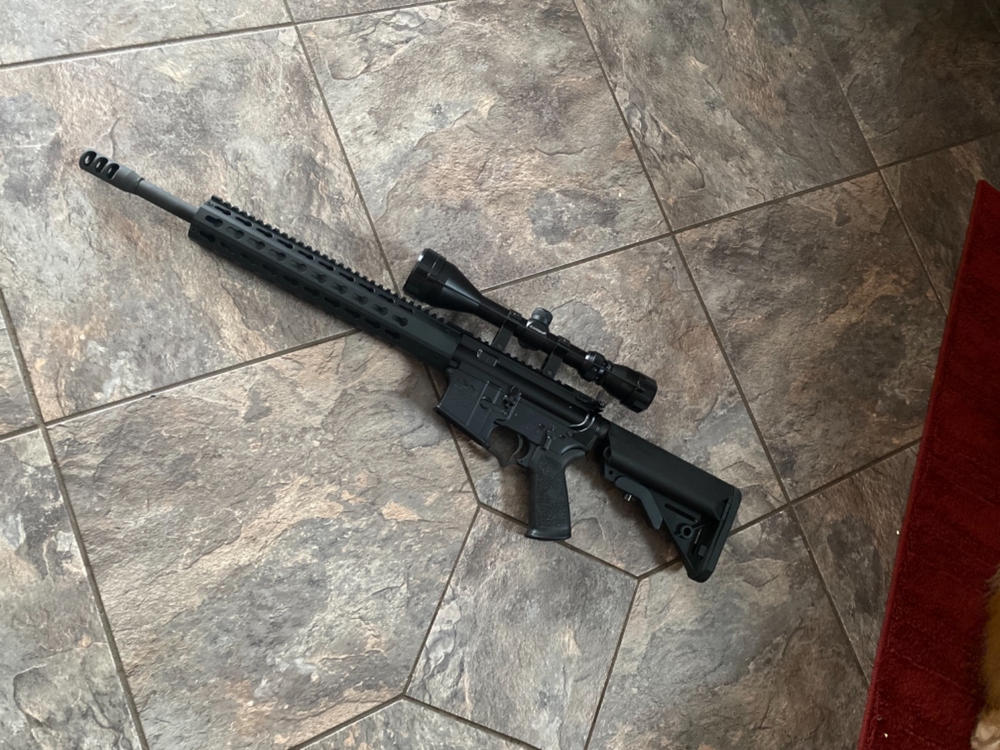 NBS 16" 9mm Straight 1:10 QPQ Nitride Barrel - Customer Photo From Nathan Homyak