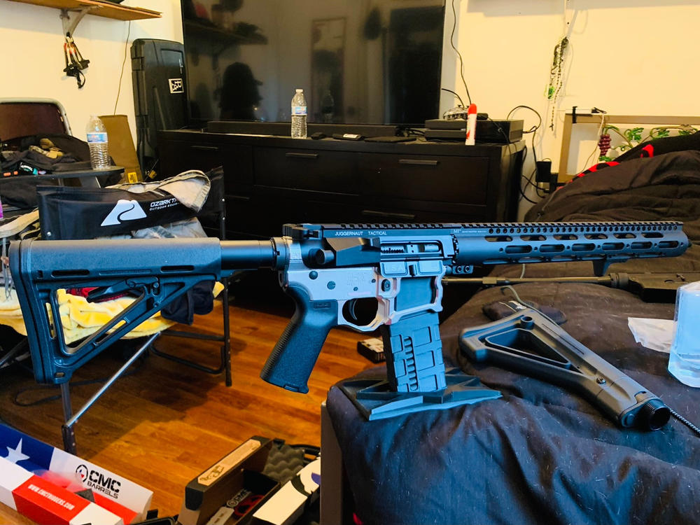 Juggernaut Tactical AR-15 Assembled Billet Upper Receiver - Customer Photo From Jorge Covarrubias