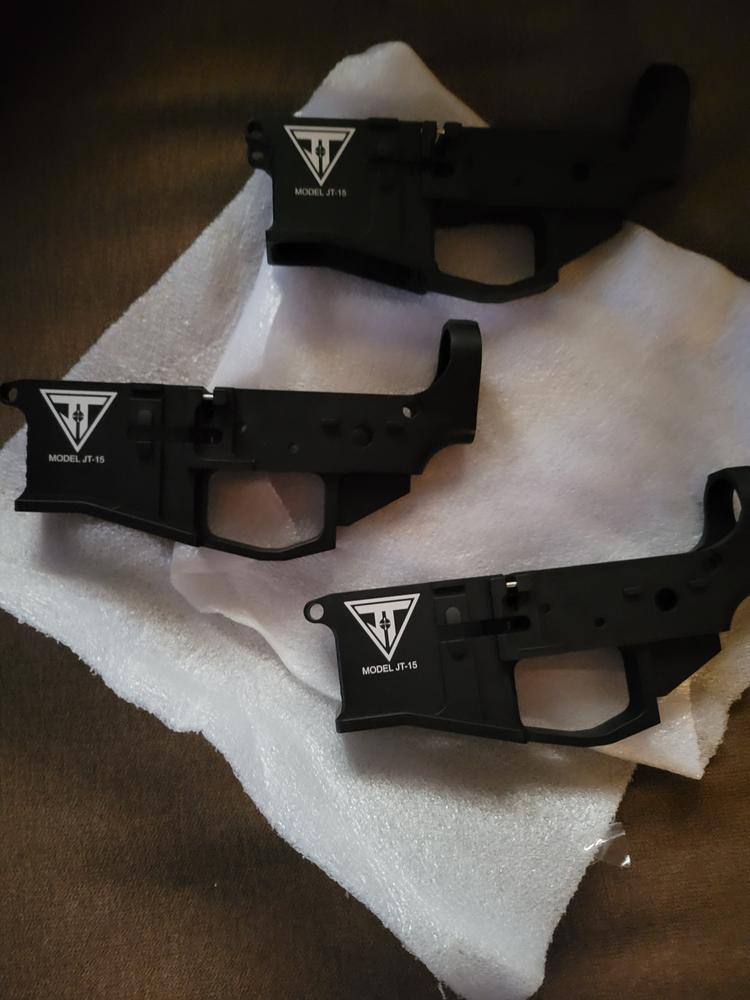 Juggernaut Tactical AR-15 Stripped Billet Lower Receiver - Customer Photo From Marcus S.