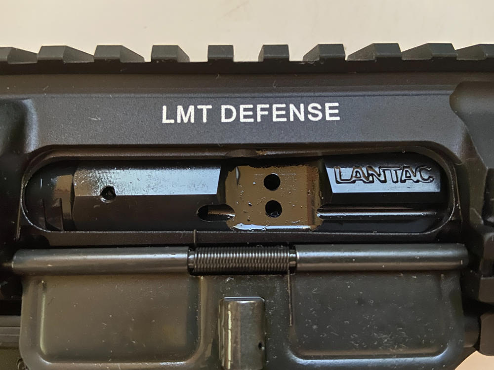 Lantac Enhanced Bolt Carrier Group 5.56 – Black Nitride - Customer Photo From D Henson