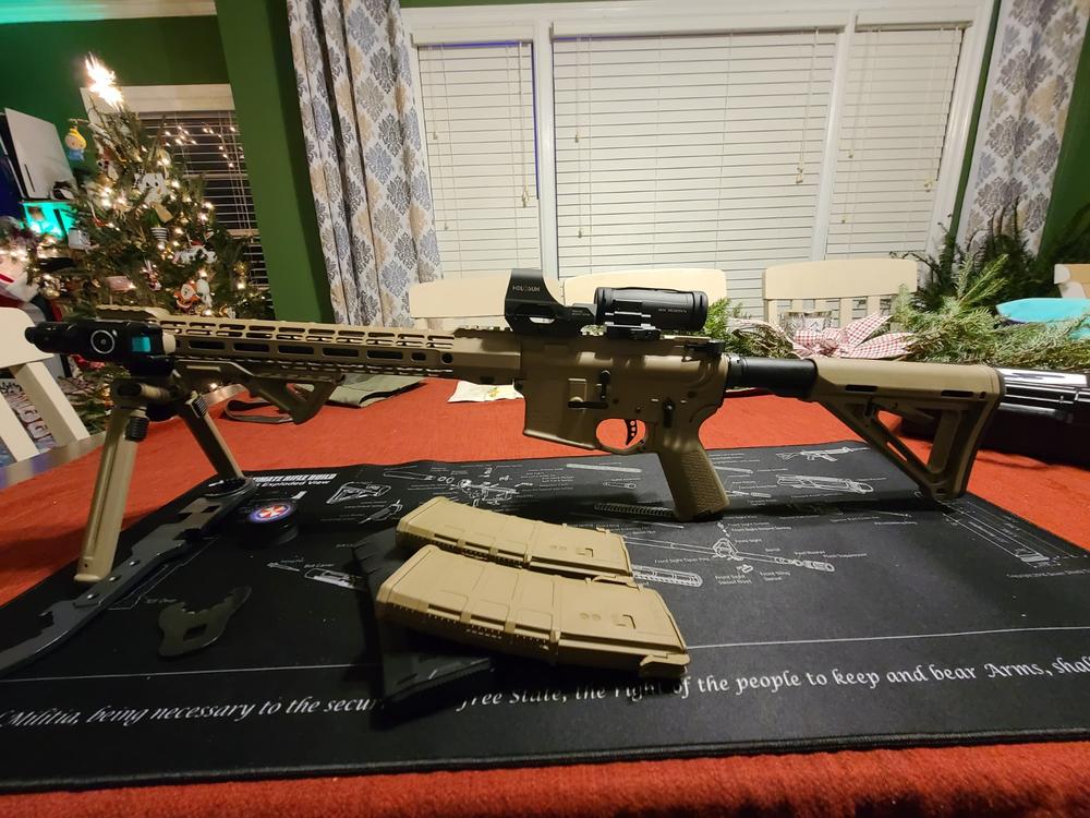 Lantac Enhanced Bolt Carrier Group 5.56 – Black Nitride - Customer Photo From Christopher Babcock