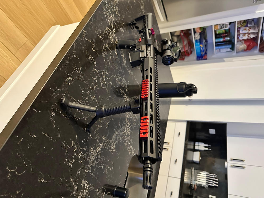 NBS Bipod Grip - Combination Vertical Grip and Bipod - Black - Customer Photo From Olalekan Olugbade