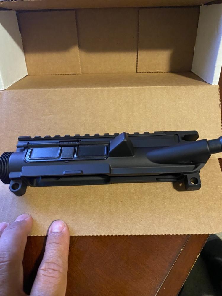 Stag Arms A3 Flattop Left-Handed Upper Receiver Assembly - Black - Customer Photo From Jesse Gracia