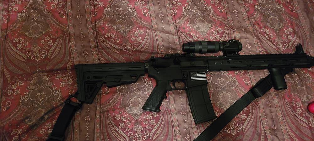 Trinity Force Alpha MK2 Stock - Black - Customer Photo From Joseph Archibong