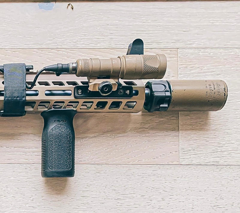 Surefire Warden Blast Diffuser Multi-Cal - FDE - Customer Photo From Chris Arabe