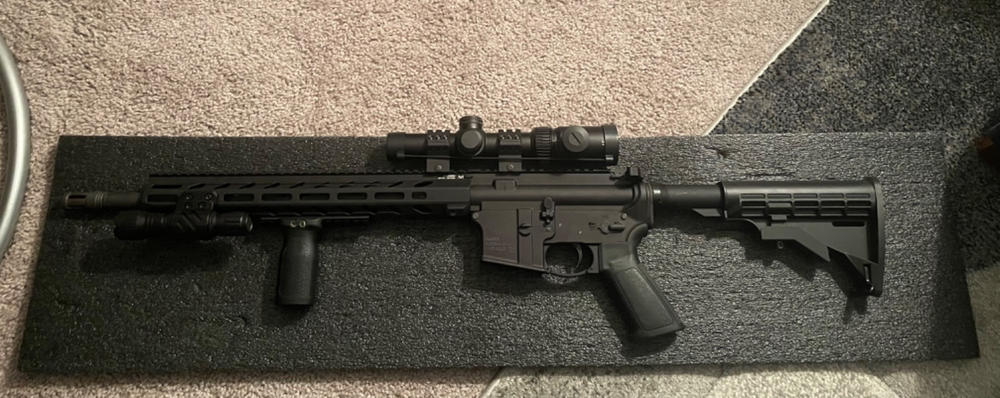 Leapers UTG PRO Arwen M-LOK Free Float Handguard - Black - 14" - Customer Photo From Sean Henderson