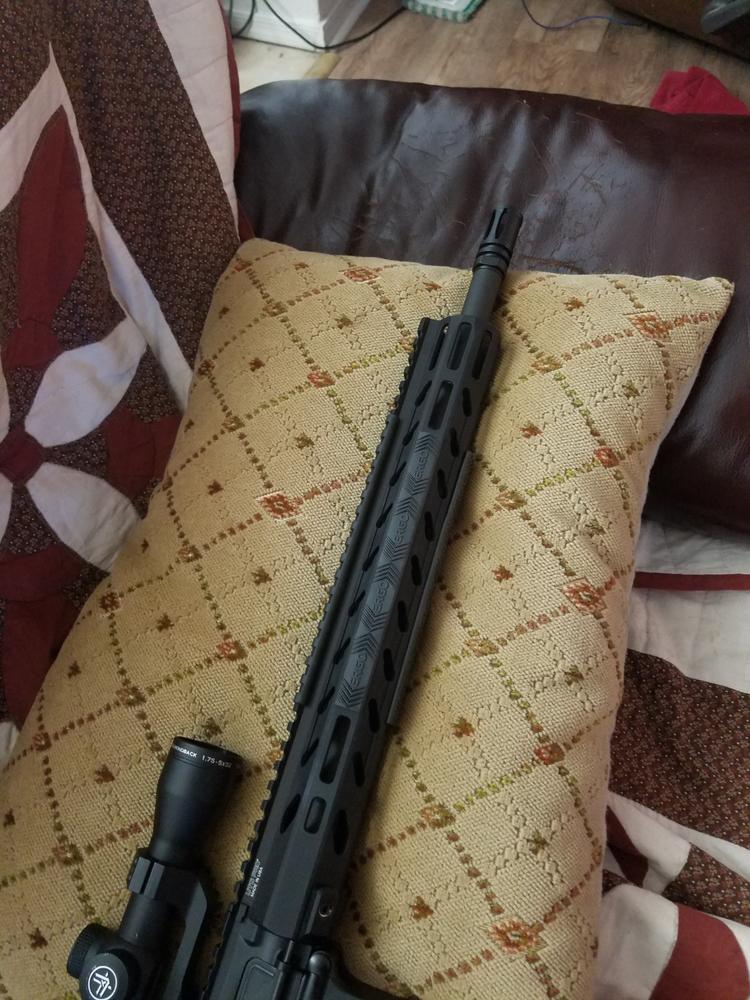 Leapers UTG PRO Arwen M-LOK Free Float Handguard - Black - 14" - Customer Photo From Zachary Spoon