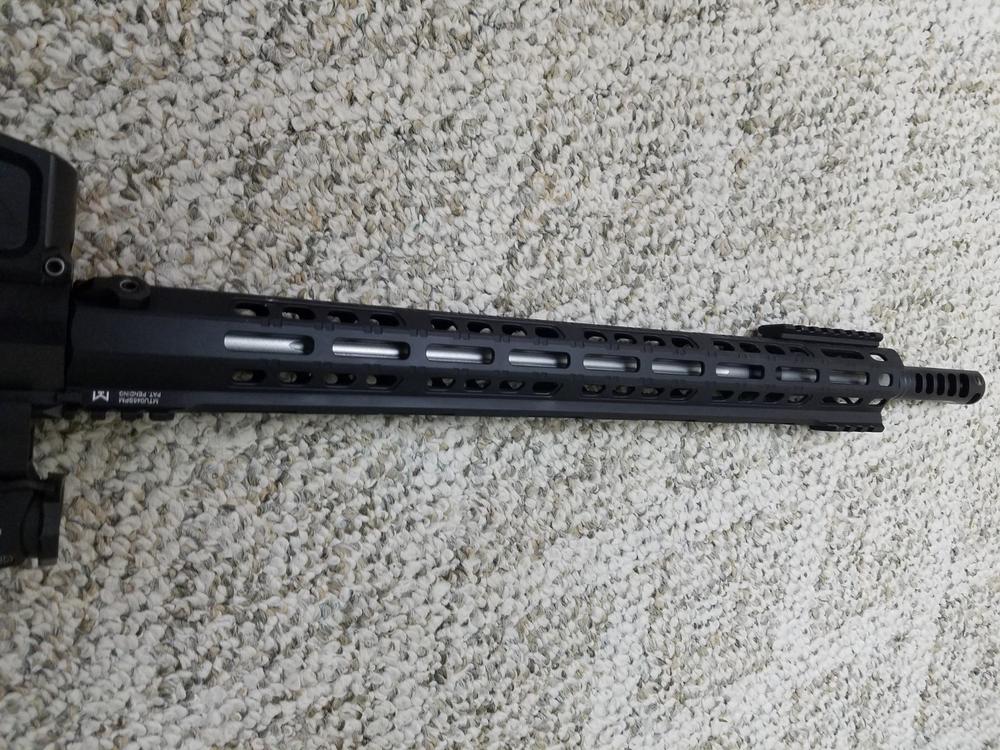 Leapers UTG PRO Forerunner M-LOK Free Float Handguard - Black - 17" - Customer Photo From John Maglione