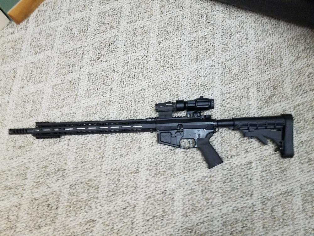 Leapers UTG PRO Forerunner M-LOK Free Float Handguard - Black - 17" - Customer Photo From John Maglione