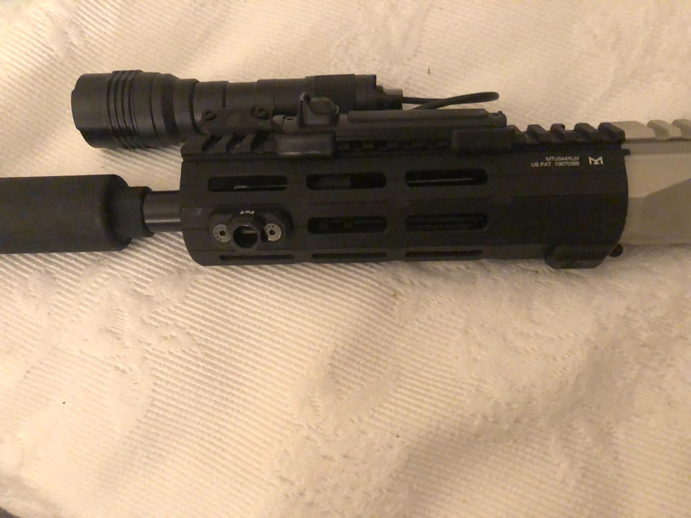 Leapers UTG PRO Super Slim SD M-LOK Free Float Handguard - Black - 7" - Customer Photo From Logan Heddens